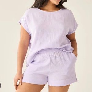 Love & Lore Lilac PJ Set